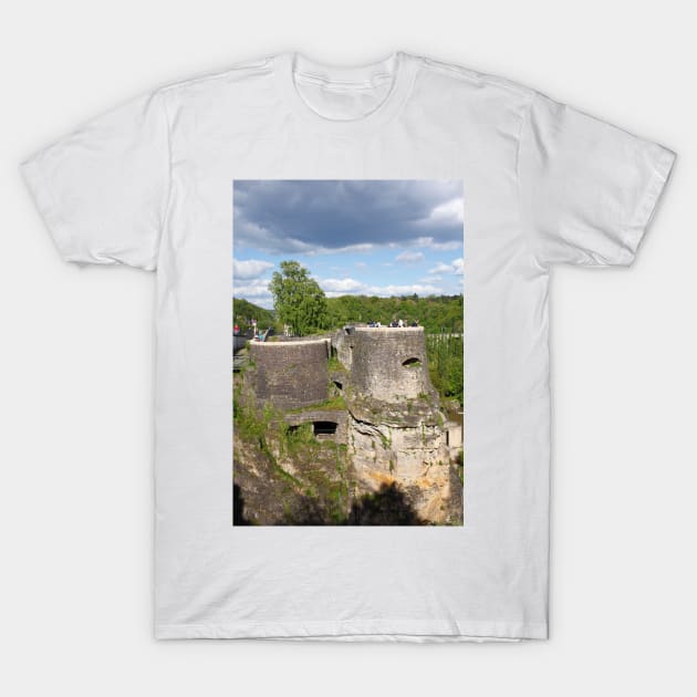 Casemates, Luxembourg, Europe T-Shirt by Kruegerfoto